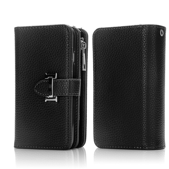 Leatherette Phone Wallet for IPhone 11 (White) - Picture 3 of 8